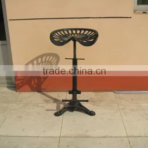 Cast Iron Bar Chair Height Adjustable thumbnail-2
