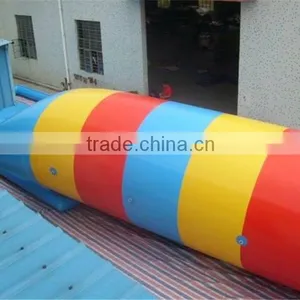 Good Quality PVC 0.9mm Inflatable Water Blob Trampoline thumbnail-2