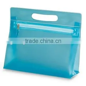 PVC Plastic Messenger Bags Zipper Handbag thumbnail-1