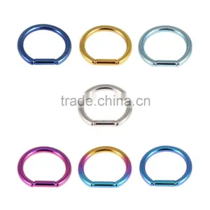 Titanium Bar Closure Ring Titanium Body Piercing thumbnail-1