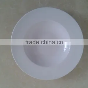Bulk Ceramic Super White, Linyi Hongshun Soup Plate 8" Porcelain Plates thumbnail-2