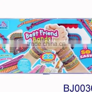 Fashion Kids Diy Bead Kit Make Best Friend Bracelet thumbnail-1