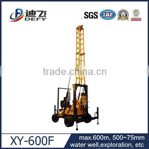 300-600m XY-600C Portable Used Water Well Drilling Machine for Sale thumbnail-3