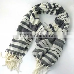 New Arrived Lady 100%Cotton Shawl Scarf Stole thumbnail-3