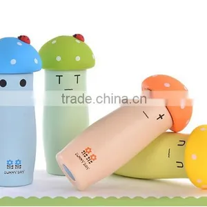 Originality Convenient Mushroom Promotional Water Bottles Double Wall Vacuum Flask thumbnail-5