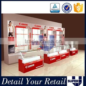 2017 New Design Modern Retail Mobile Phone Store Design thumbnail-3