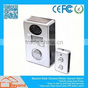 Wireless Mini Dvr Dv01 Solar Camera Alarm With Video Record and Solar Panel thumbnail-1
