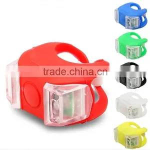 Bicycle Warning Silicone Led Bike Light Bicycle Silicoen Safety Lamp thumbnail-1