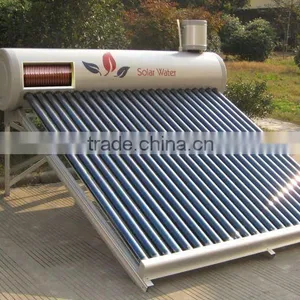 20 Tubes Acero Inoxidable Compact Non-Pressurized Solar Geyser With Water Automatically Small Tank thumbnail-2