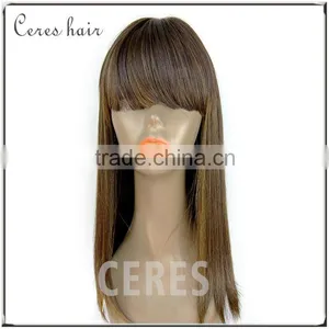 Trade Assurance Lace Wig 100% Virgin Remy Hair Dark Brown Lace Front Wig thumbnail-5