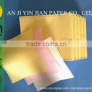 High Quality Computer Continuous Paper Ncr Copy Paper Computer Continuous 3-ply Carbonless Paper thumbnail-2