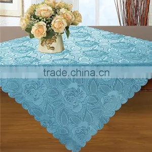 Table Cloth/leaves Jacquard Table Cloth/ Polyester Tablecolth thumbnail-2