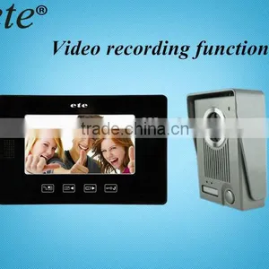 7" TFT Door Phone Video Entry System Apartment Video Door Phone System Video Home Security Alarm thumbnail-1