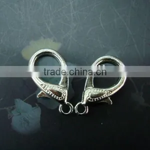 16mm Long Nickel Plated Alloy Lobster Clasp thumbnail-1