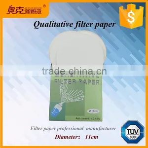 Gold Supplier 11cm Qualitative Filter Paper for Lab thumbnail-4