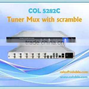 COL5282C Satellite Broadcasting tv Headend Equipment DVB-S/ DVB-C / DVB-S2/ISDB-T Video Multiplexer Scrambler thumbnail-1