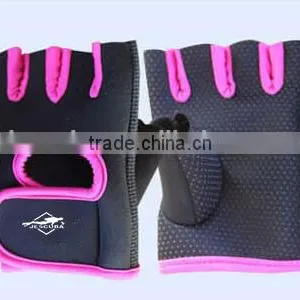 Diving Work Cut Resistant Protective Gloves;Half of Fingers Bike Gloves thumbnail-2