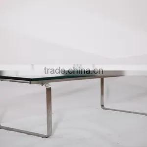 Easy Design Cheap Glass Top Modern Coffee Table Sale thumbnail-1