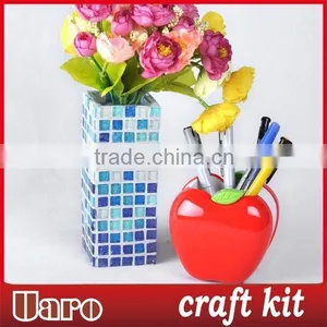 Wholesale DIY Mirror Glass Mosaic Vase thumbnail-3