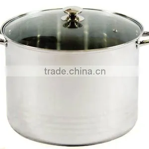 Deep Stock Pot Stainless Steel thumbnail-1
