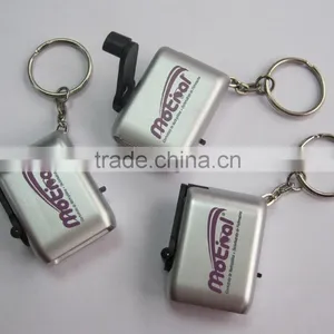 Led Plashtic Mini Crank Flashlight thumbnail-1
