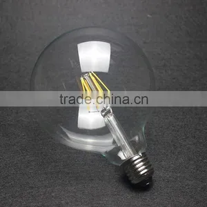 Hot Selling Factory Price Big Globe Clear G125 Led Filament Bulb thumbnail-1