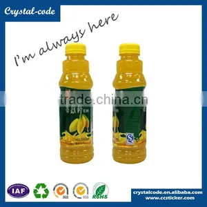 Shrink Waterproof Roll Glossy Colorful Printing Bottle Label Sticker thumbnail-3
