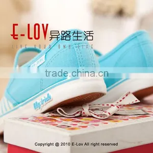 2015 Hot Sales High Quality China Woman Blue Shoes thumbnail-6