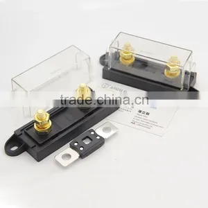 E Support Car Truck 4 Way Circuit Standard ATO Blade Fuse Box Block Holder 12V thumbnail-3