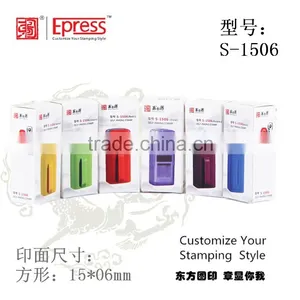 Epress Square 15x6mm Easy Carry Cute Transparent Color Promotional Pocket Stamps thumbnail-5