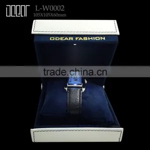 Luxury pu Leather Led Light Watch Box thumbnail-1