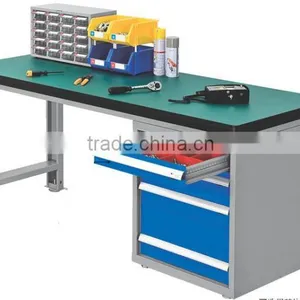 TJG CHINA Anti-Static Workbench Wear-Resisting Desktop Heavy-Duty Workbench Model TJG - 1813F Assembly Line Work Station Worksho thumbnail-2