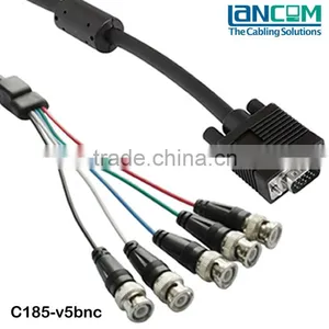 High Quality and Speed SVGA Cable to 5BNC,5 Coaxial thumbnail-1