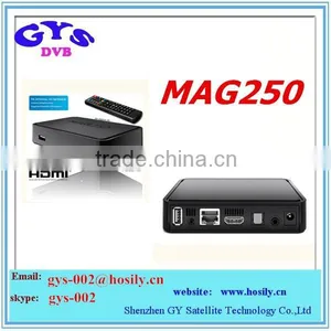 Iptv Mag250 With hd Cable Wifi Adapter CAt5 Optional IN STOCK Mag250 Iptv UK EU US PLUG Mag 250 Iptv Box thumbnail-1