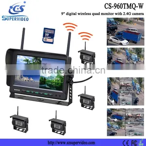 9 Inch Quad Monitor With TFT LCD Monitor/car Camera System for Agricutrual thumbnail-1