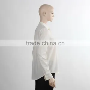 Ladies Office Shirt Design Uniform Shirt With White Bow Qhirt Long Sleeve Business Suit Woman Shirt thumbnail-4