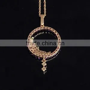 2016 New Arrived Imitation Jewelry, Fashion Zircon Jewelry Set for Brazil and America thumbnail-5