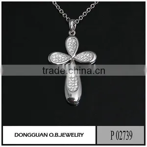 Costume Jewelry Rhodium Plated Large Size Jewelry thumbnail-3