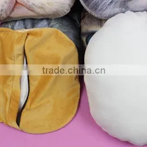 Aimigou Plush Animal Shaped Cat Face Pillows thumbnail-5