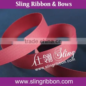 Solid Color Polyester Grosgrain Ribbon Wholesale thumbnail-1