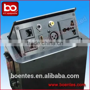 CE Approved Desktop Socket Function Pop Up Connectors for Indian Market thumbnail-1
