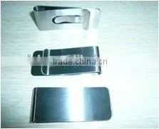Titanium Tie Clip for Men.titanium Stickpin,necktie Clip,titanium Money Clip Card Holder thumbnail-1