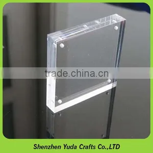 Custom Tabletop Acrylic Magnetic Photo Frame Put Your Picture in a Frame Plexiglass Waterproof Picture Photo Frame Hot Sale thumbnail-1