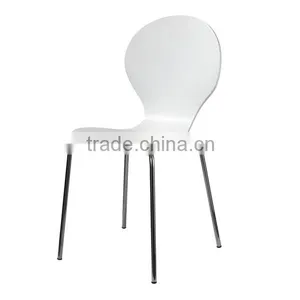 Dining Furniture High Quality Plywood Finish Colorful Chair thumbnail-3