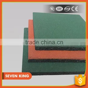 QINGDAO 7KING 1 Inch Thick Outdoor Rubber Floor Paver Mat thumbnail-1