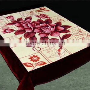 100% Polyester Wholesale Thermal Protection Container Home Mink China Supplier Double Layer Mink Blanket thumbnail-6