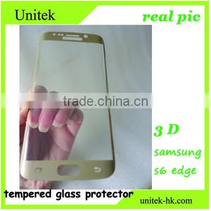 Factory Low Price!Premium Perfect For Samsung s6 Edge Electroplating With Wire Drawinggris Tempered Glass Manufacturer/wholesale thumbnail-4