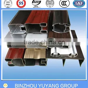 Wood-grain Aluminium Extrusin Profile thumbnail-3