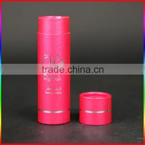 Paper Cosmetic Packaging Cardboard Tube Green Paper Tube for Lip Balm thumbnail-2