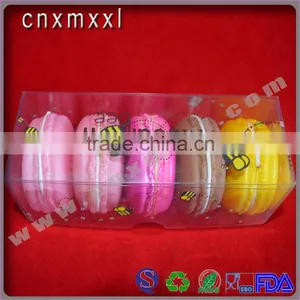 Packing 5units Clear Macaron Boxes thumbnail-6
